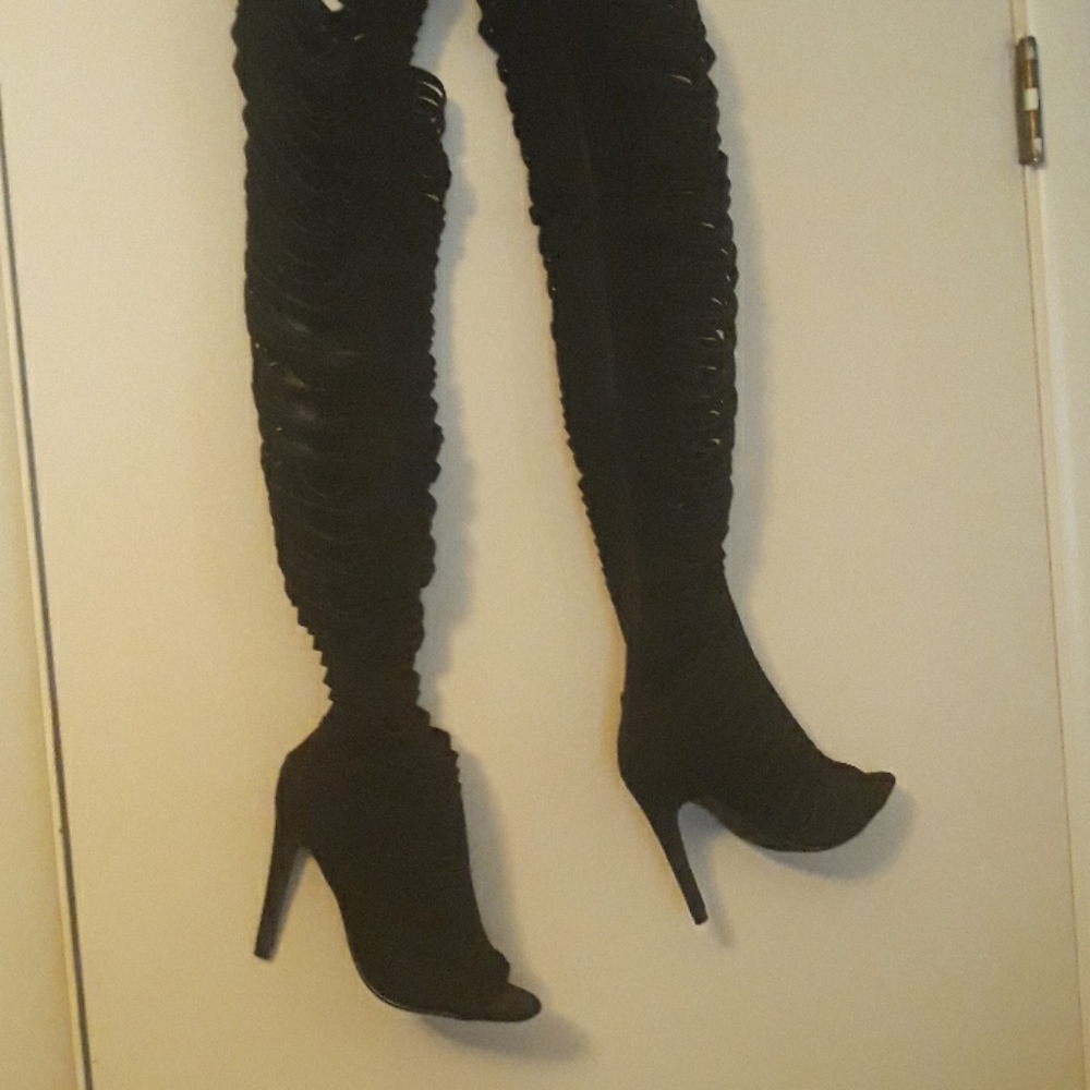 Knee high boots